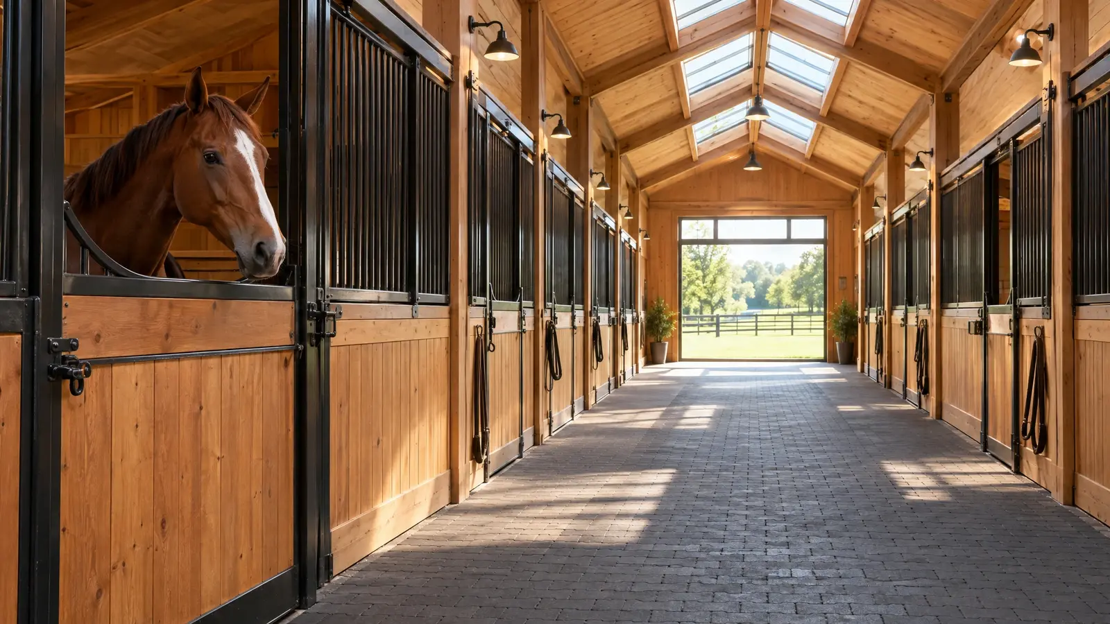 Horse Barn Design Guide: Stalls, Aisles, Air and Workflow