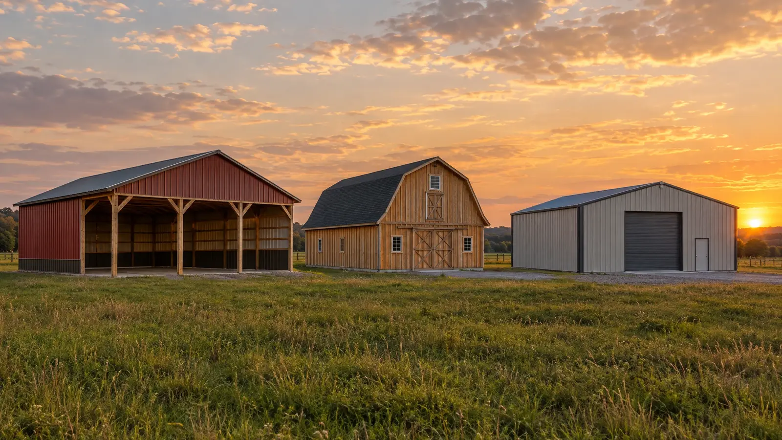 Pole Barn vs Stick Frame vs Steel Building: Which Should You Build?