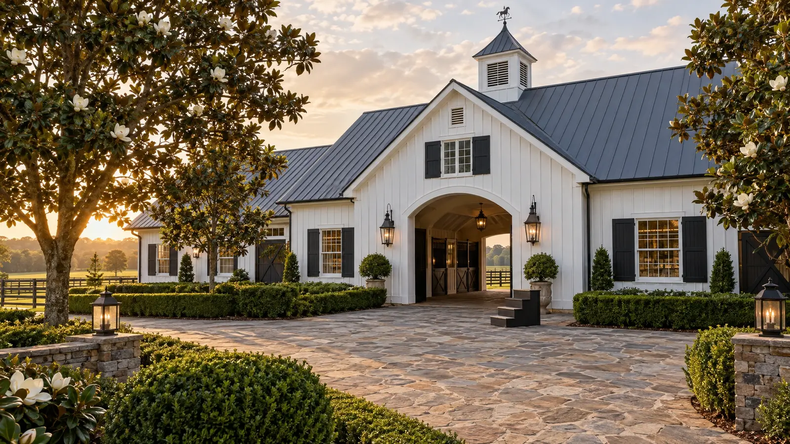 Horse Farm Estate Barn for Nashville homes