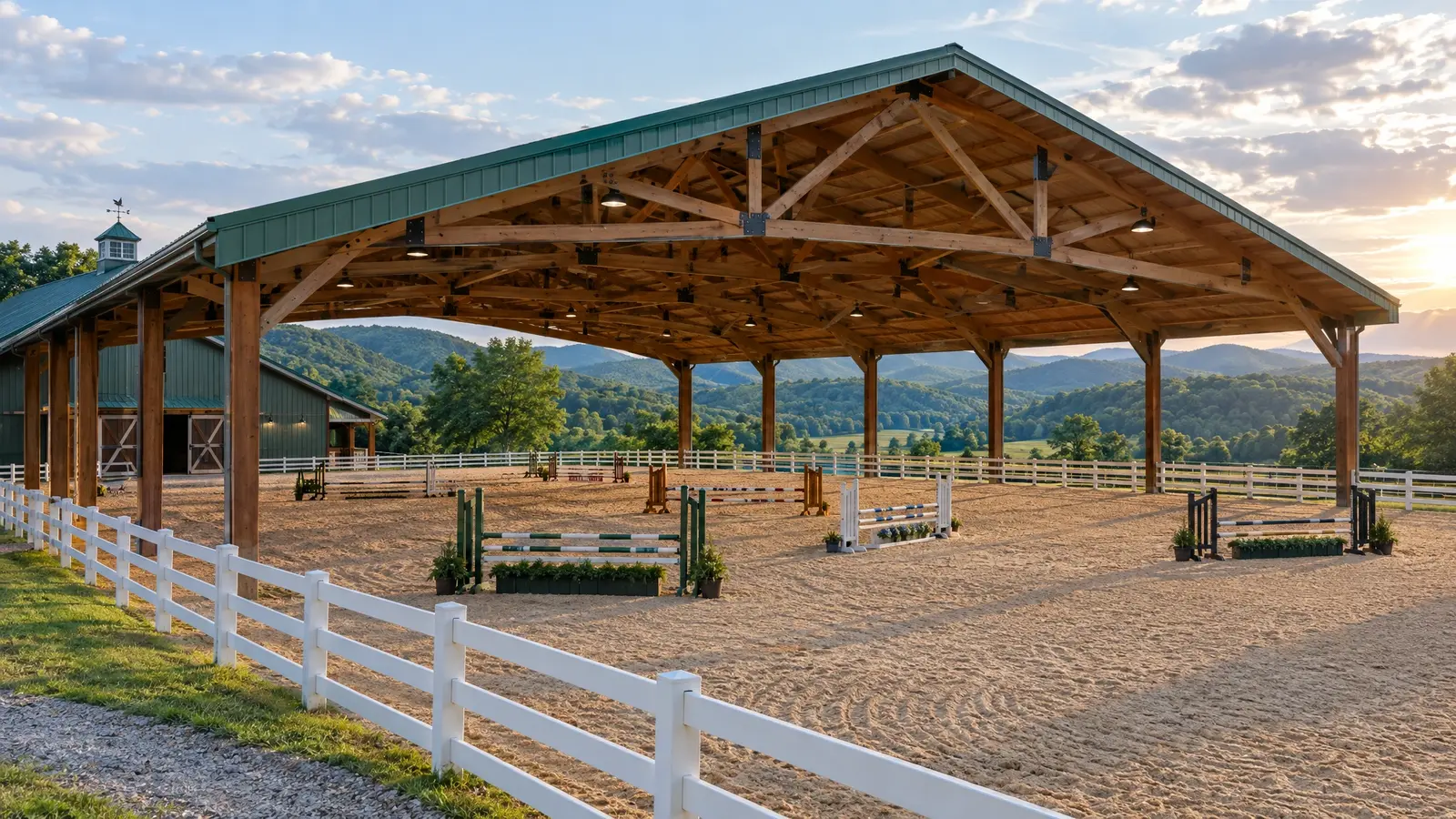Covered Riding Arena Construction in Nashville and Middle Tennessee