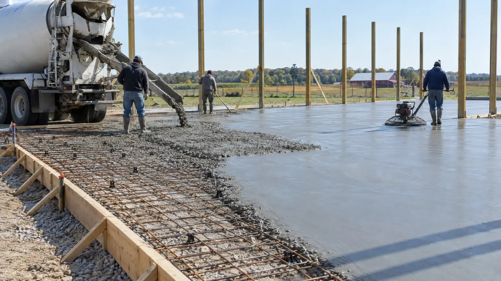 Concrete Slabs and Barn Foundations in Nashville and Middle Tennessee