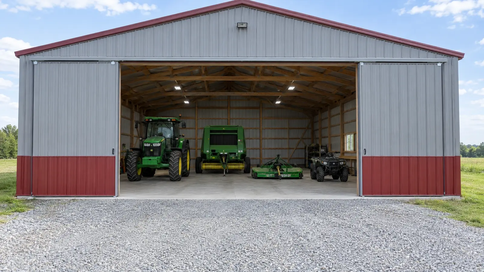 Equipment and Storage Barns in Nashville and Middle Tennessee