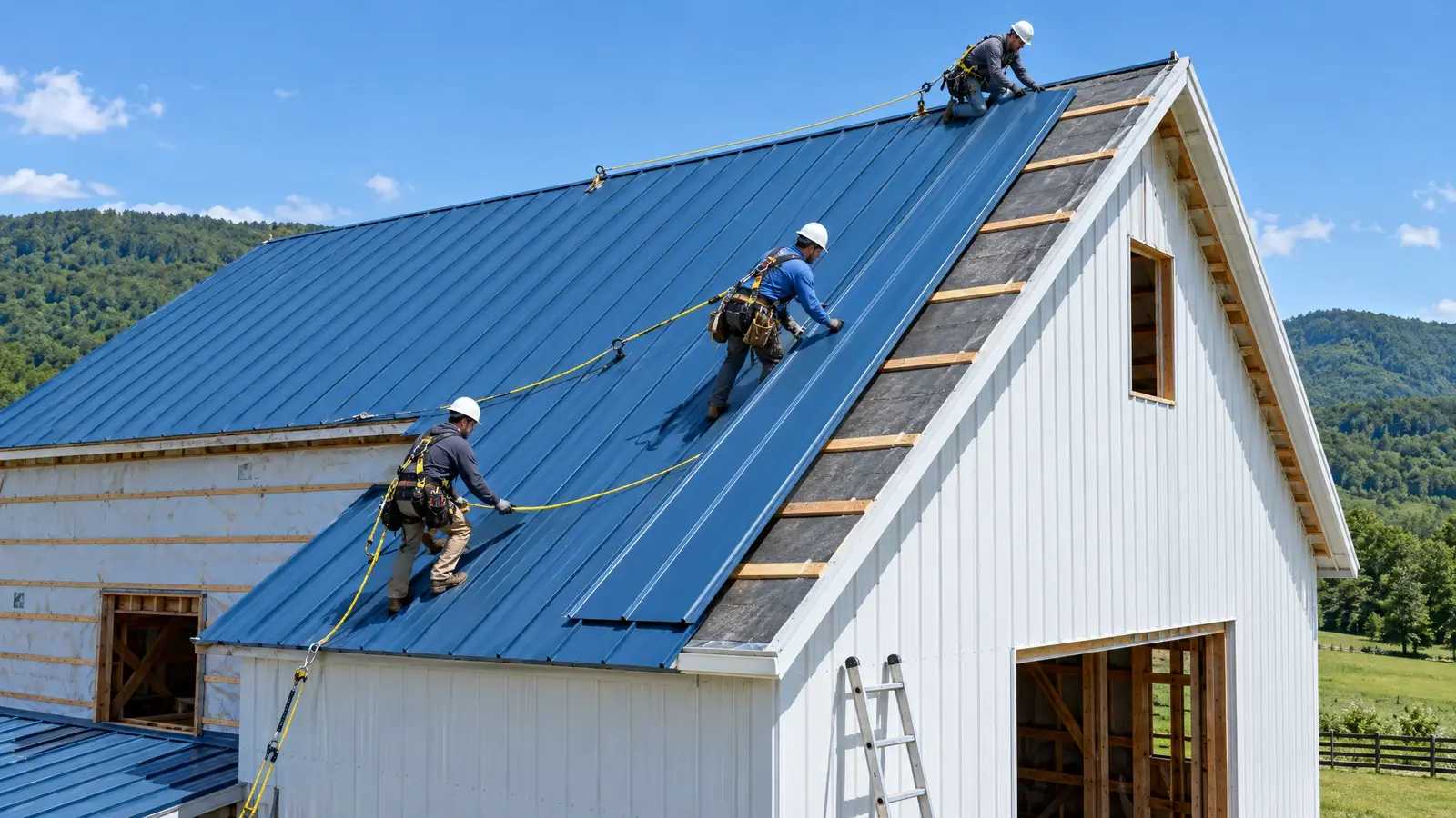 Barn Roofing and Siding Installation in Nashville and Middle Tennessee